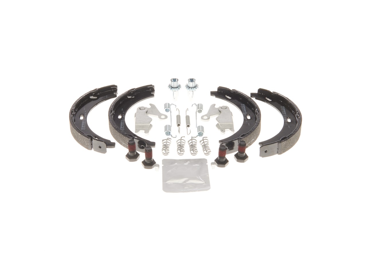 BOSCH 0 204 113 810 Bremsbackensatz, Feststellbremse Mercedes W245