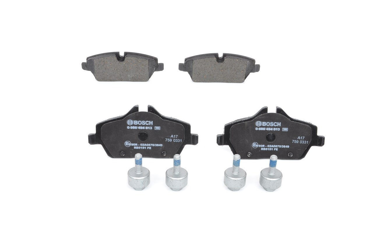 acheter BOSCH (0 986 494 813) Plaquettes de frein