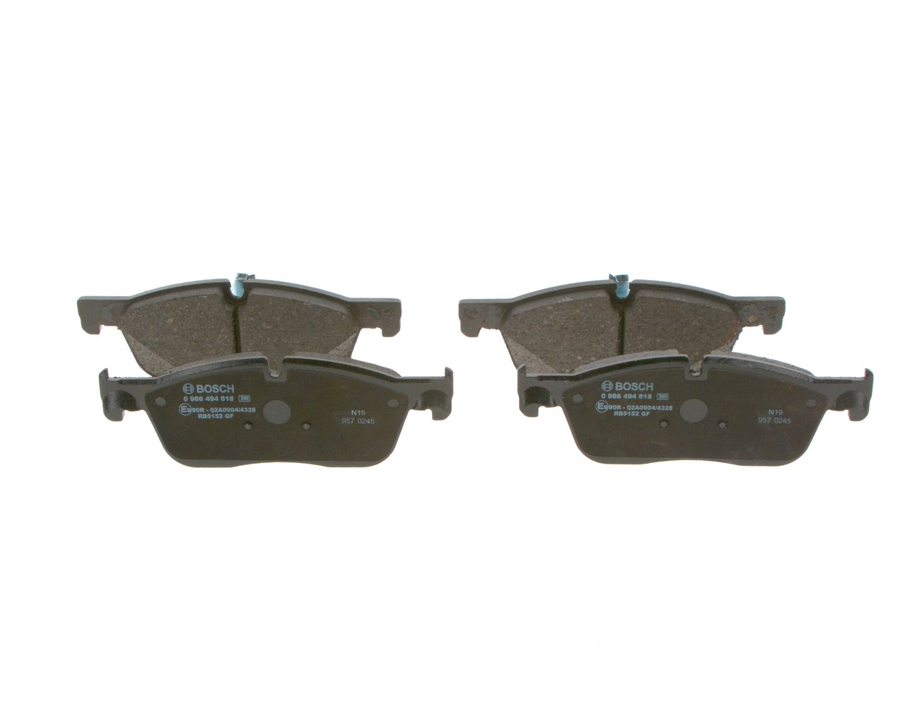 Número OEM LR 061373 - Juego de pastillas de freno 0 986 494 818 LAND ROVER, JAGUAR, ROVER