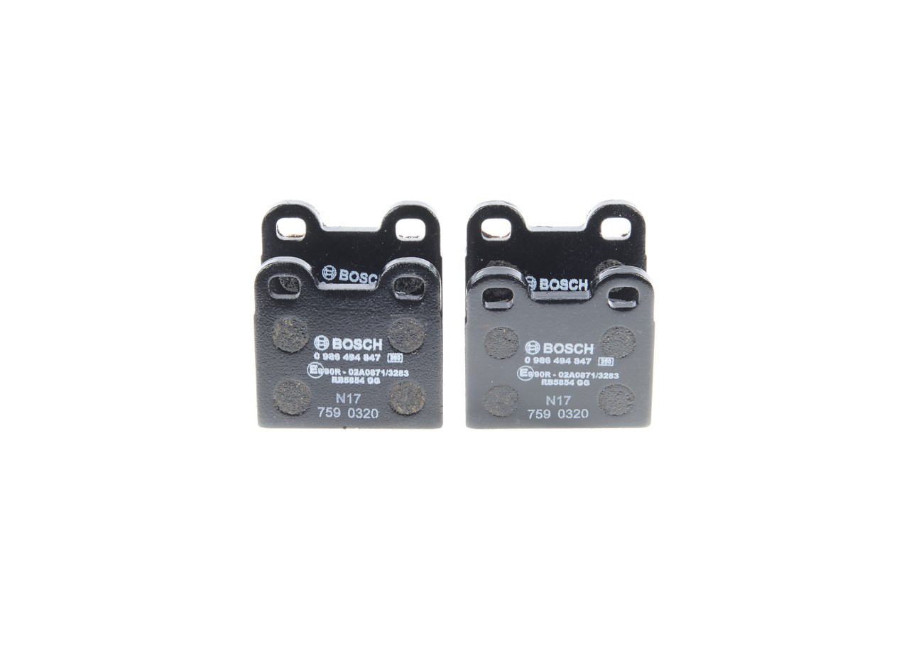 Fuseestuk 0 986 494 847 BOSCH Volkswagen Kever 1300 1.3 1971 44 Pk