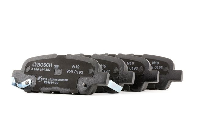 BOSCH 0 986 494 857 Bremsbeläge NISSAN Murano II (Z51)
