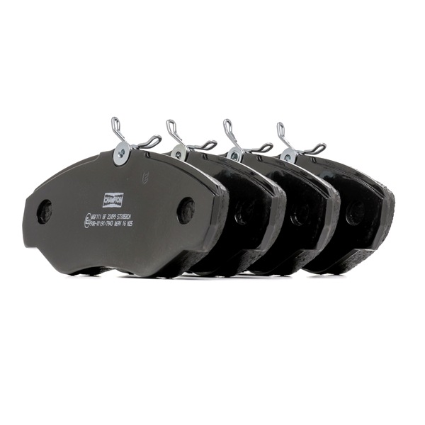 Número OEM 4106 000 Q1F - Pastilhas de travão 573058CH RENAULT, OPEL, NISSAN, INFINITI