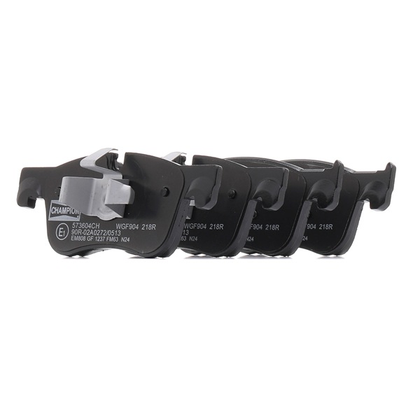 Juego de pastillas de freno 573604CH CHAMPION PEUGEOT Rifter MPV 1.6 VTi 2019 115 cv