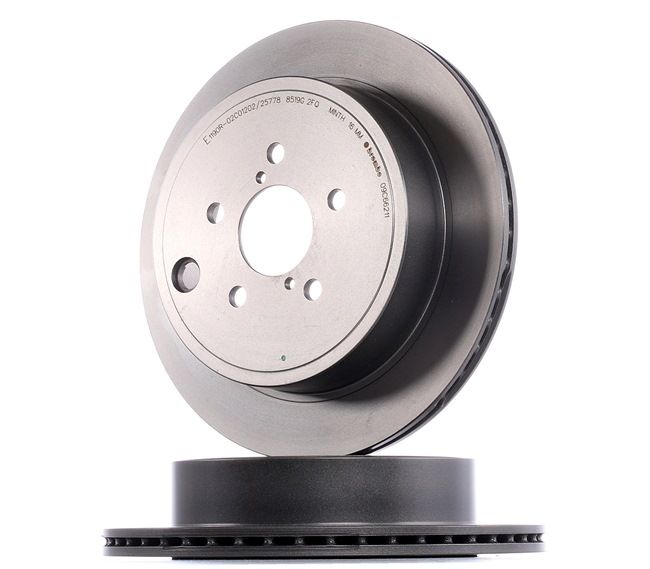 BREMBO | Bremseskiver belagt, innvendig ventilert 09.C662.11 TOYOTA GT86 Coupé 2014 billige på nett