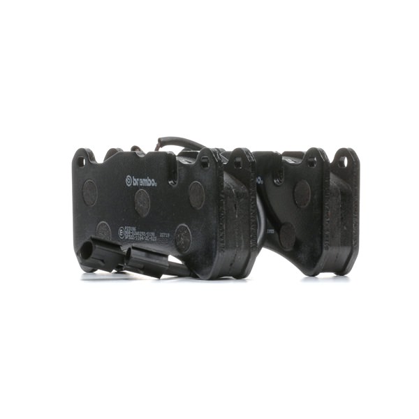 BREMBO | Pastiglie freno Con contatto segnalazione usura, con lamierino anticigolío, senza accessori P 23 186 ALFA ROMEO Giulia Sedan (952) 2016 economici online