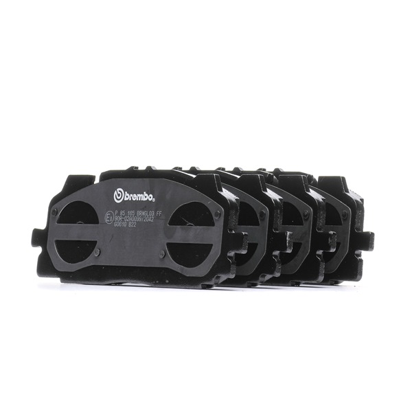 BREMBO | Pastillas De Freno preparado para indicador de desgaste, con clip de émbolo, Chapa antichirridos, con accesorios P 85 165 AUDI A4 B9 Avant (8W5, 8WD) 2025 baratos online
