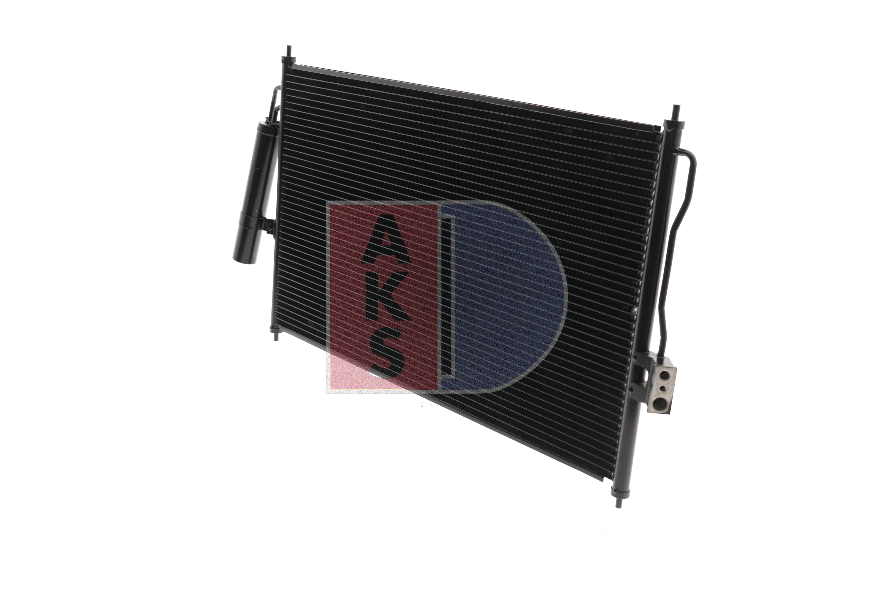 Condensor voor airco 522087N AKS DASIS ISUZU D-Max II Flatbed Vrachtwagen / Chassis (TFR, TFS) 2.5 CRDi 4WD 2013 163 Pk