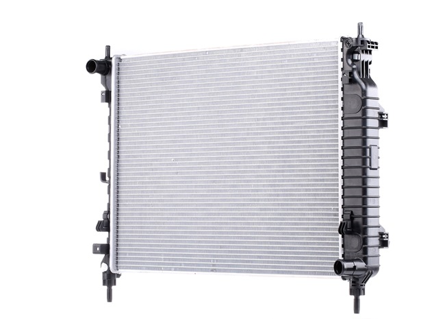 606255 NISSENS Radiators Aluminium, Brazed cooling fins, without expansion tank, without gasket/seal