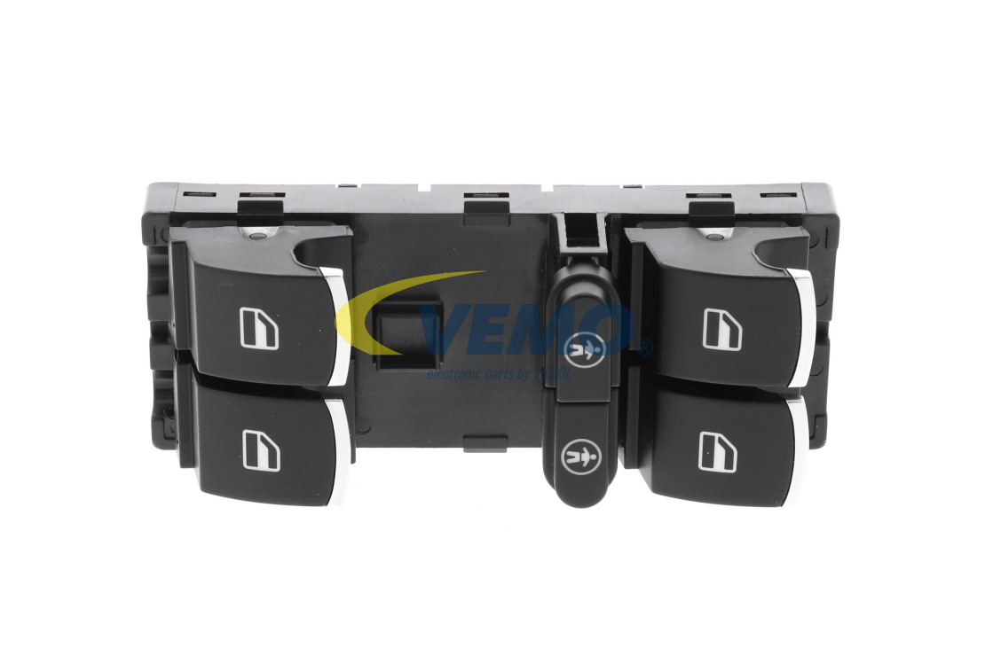 VEMO V10-73-0474 Window switch Volkswagen SHARAN (7N1, 7N2) 1.4 TSI 150 hp Petrol 2010