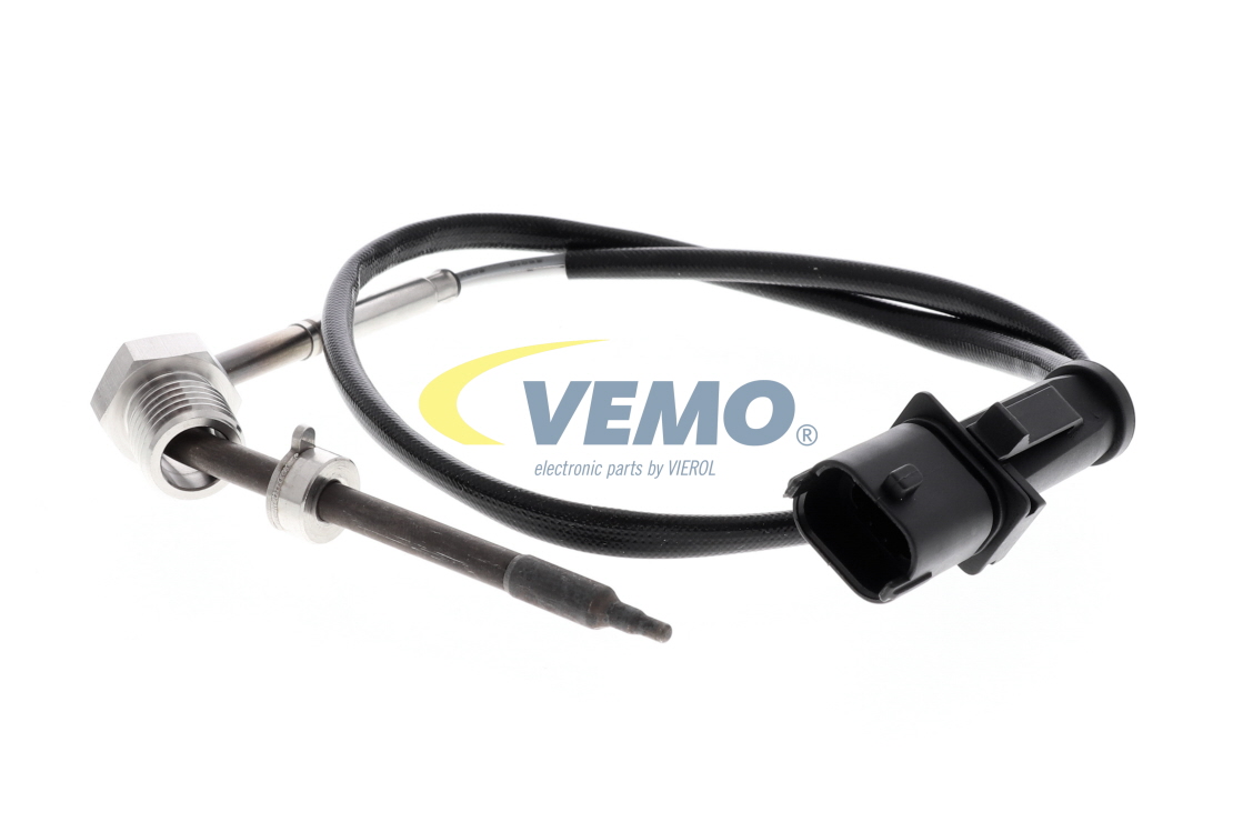 Sensor, temperatura dos gases de escape V22-72-0147 VEMO FIAT Doblo II Camião de plataforma/Chassis (263) 1.3 D Multijet 2015 75 cv