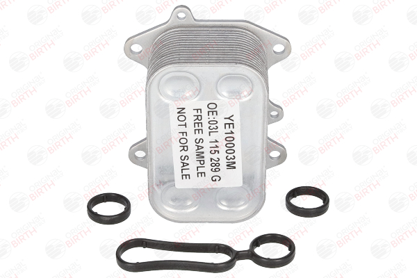Número OEM 03L 117 021 C - Enfriador de aceite 80346 SEAT, AUDI, FORD, VOLVO, SKODA