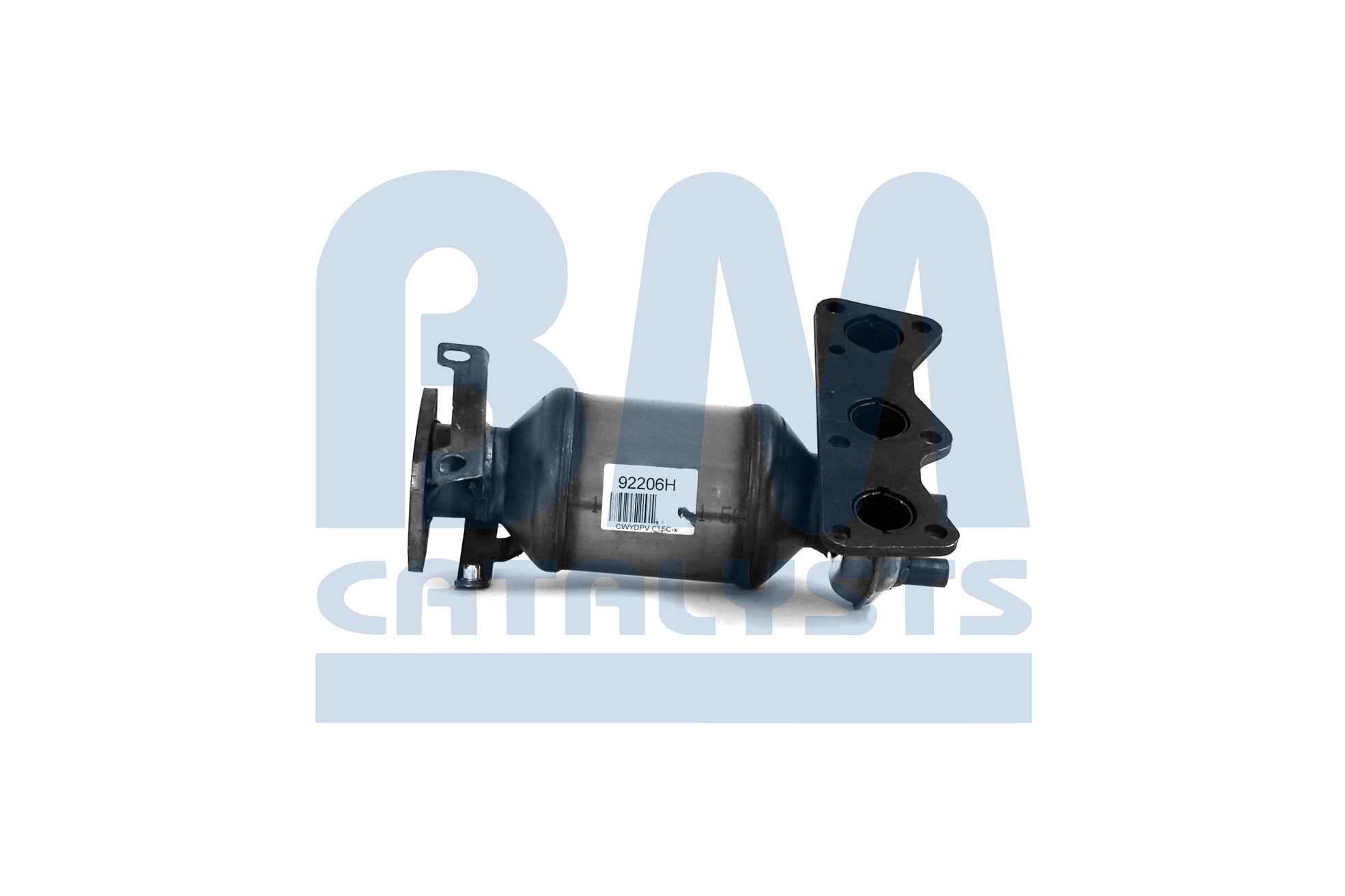 Numer OEM 03D 253 020 NX - Katalizator BM92206H AUDI, SKODA, SEAT