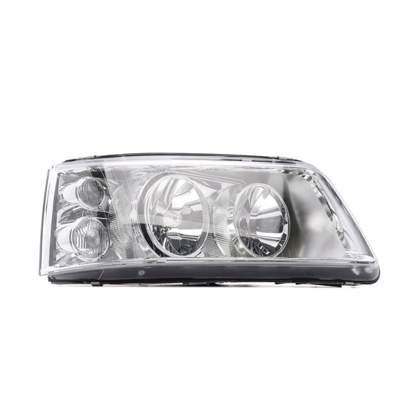 VAN WEZEL | Lampy przednie przezroczysty, H7, H1, z silniczkiem do regulacji wys. położenia reflektorów LWR, z prawej 5896964 Volkswagen Multivan T5 (7HM, 7HN, 7HF, 7EF, 7EM, 7EN) 2003 tanie online