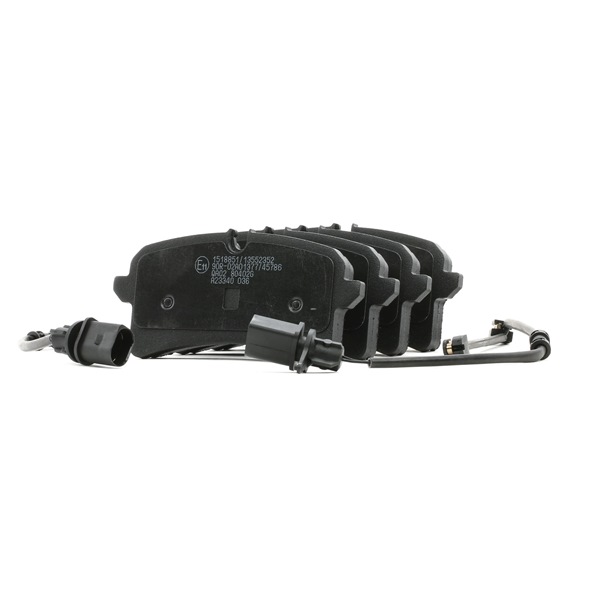 Número OEM 4H0 698 451 F - Pastilhas de travão 402B1235 VW, AUDI, SEAT, SKODA