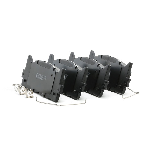 Número OEM 04465 33 440 - Juego de pastillas de freno 402B1257 OPEL, TOYOTA, LEXUS, DAIHATSU, SATURN
