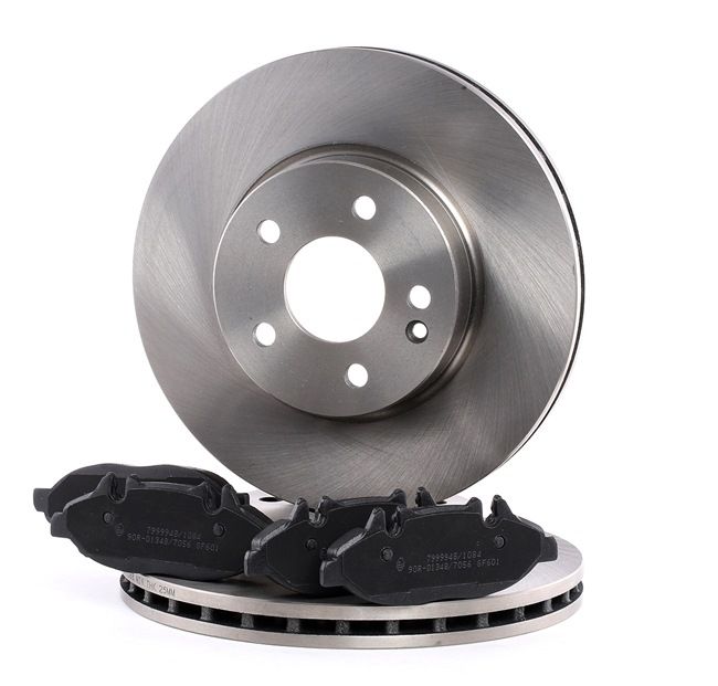 3405B0136 RIDEX 6394210212 Brake discs and pads set