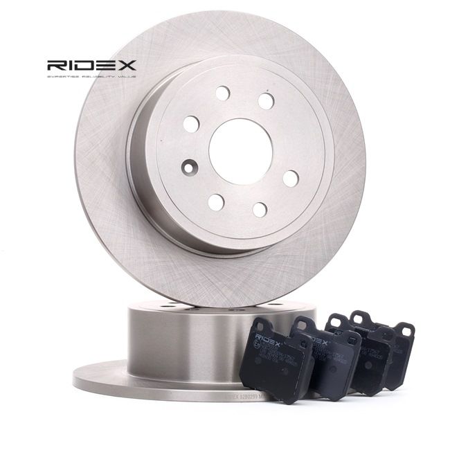 Número OEM 16 05 924 - Kit de discos de freno y pastillas 3405B0141 OPEL, VOLVO, SUZUKI, CHEVROLET, SAAB