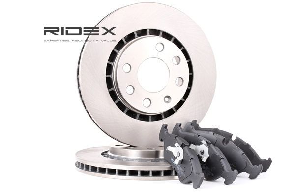 Número OEM 11 046 952 012 - Kit de discos de freno y pastillas 3405B0154 FORD, OPEL, HYUNDAI, KIA, MAZDA