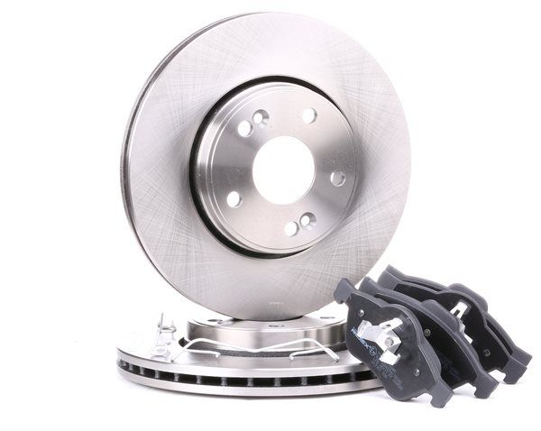 RIDEX | Kit Frenos Eje delantero, Tipo disco de frenos: ventilado, excl. contacto de avisador de desgaste 3405B0166 RENAULT Laguna II Hatchback (BG) 2006 baratos online