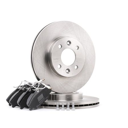 Kit de discos de freno y pastillas 3405B0229 RIDEX RENAULT Megane I Hatchback (BA) 1.9 D 1998 94 cv