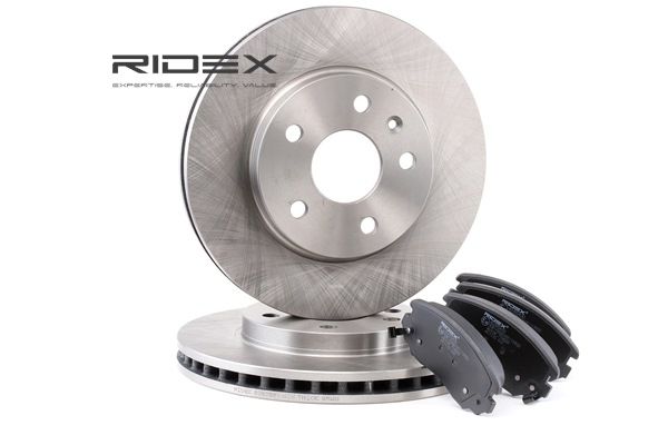 Número OEM 15 15 037 - Kit de discos de freno y pastillas 3405B0231 OPEL, VAUXHALL