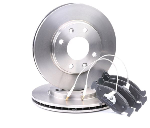 Número OEM 4249 96 - Kit de discos de freno y pastillas 3405B0283 PEUGEOT, FORD, CITROËN, OPEL, DS