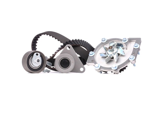 Zahnriemensatz mit Wasserpumpe 3096W0012 RIDEX VOLVO S80 II (AS, 124) 2.5 T 2011 231 PS