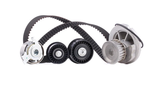 RIDEX 3096W0091 Wasserpumpe + Zahnriemensatz OPEL Astra G CC (T98) 1.6 16V (F08, F48) 101 PS Benzin 2001