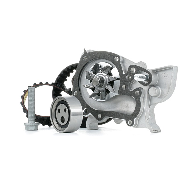 Zahnriemensatz mit Wasserpumpe 3096W0120 RIDEX RENAULT Clio II Schrägheck (BB, CB) 1.4 (B/CB0C, B/CB0S) 2001 75 PS