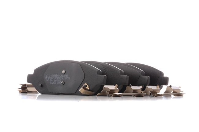 Número OEM 42 43 9338 - Pastilhas de travão 402B1288 PEUGEOT, OPEL, CITROËN, VAUXHALL