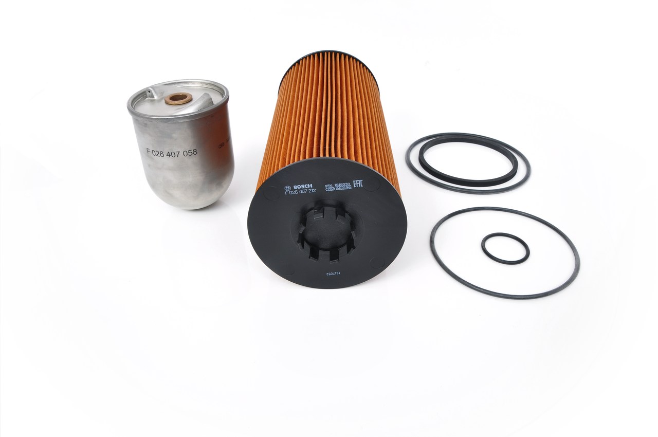 Numer OEM A 541 180 01 09 - Filtr oleju F 026 407 212 MERCEDES-BENZ, DAIMLER