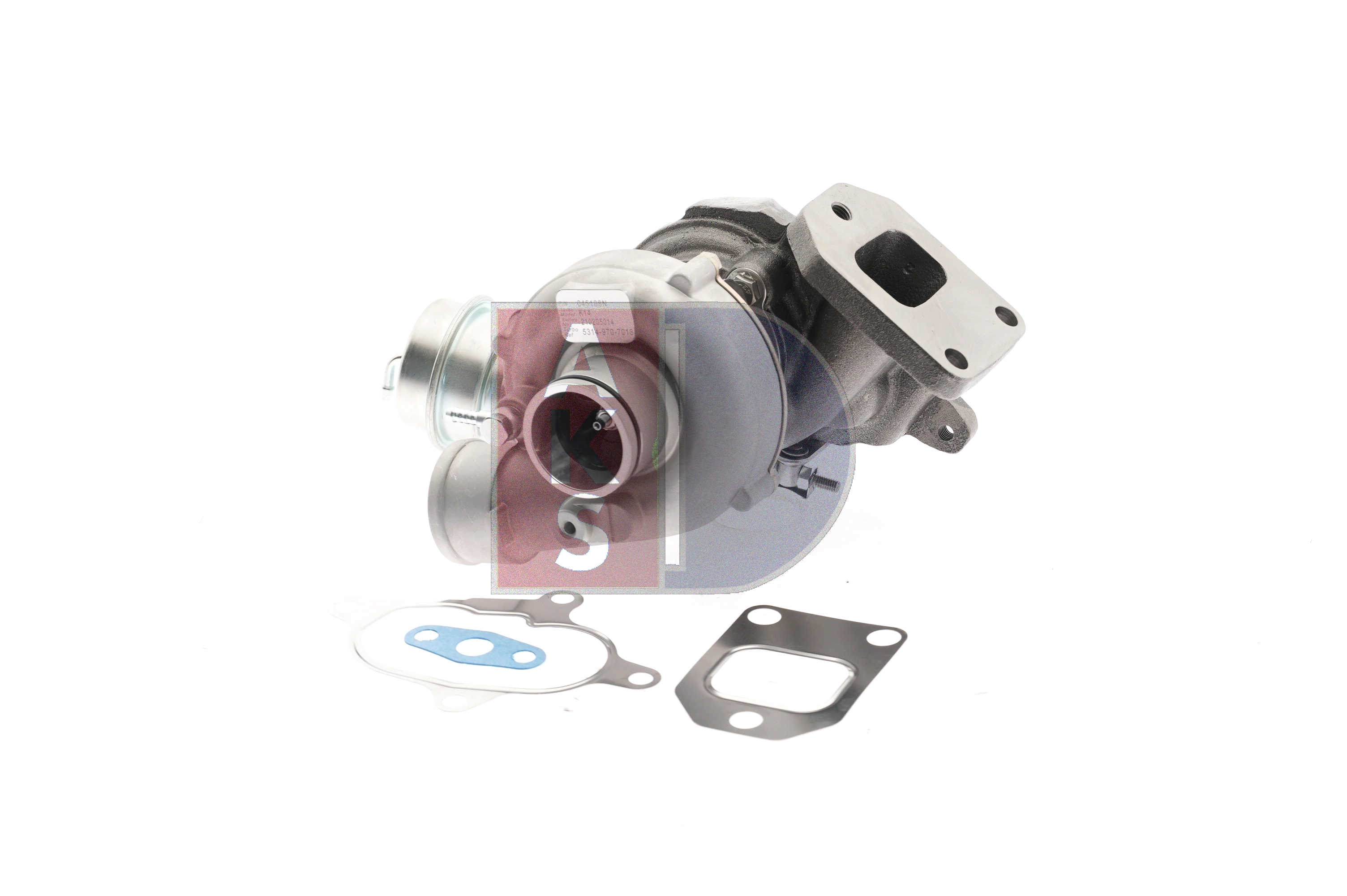 Turbina 045108N AKS DASIS Volkswagen Transporter T4 Bus (70B, 70C, 7DB, 7DK, 70J, 70K, 7DC, 7DJ) 2.5 TDI 2001 88 CV
