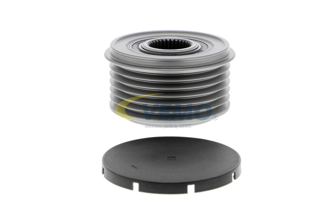 Dynamo poelie V64-23-0001 VEMO PEUGEOT 306 Hatchback 1.9 D 1994 68 Pk
