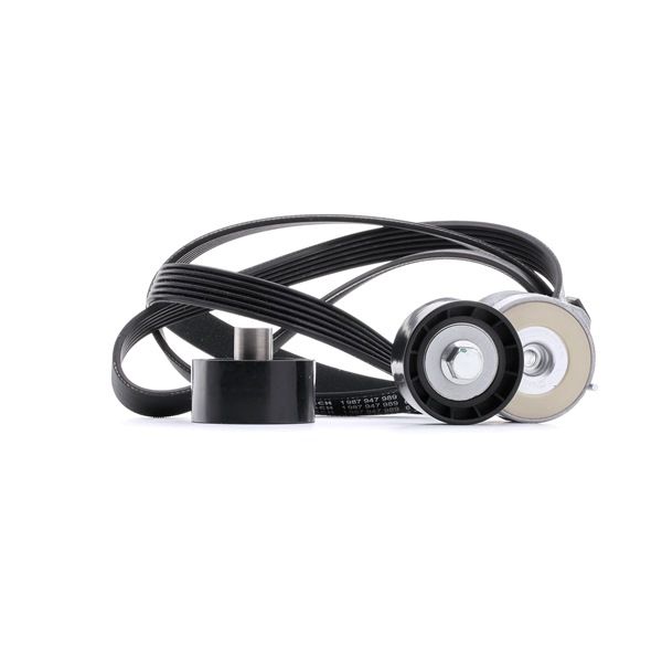 STARK SKRBS-1200047 poly v-belt kit PEUGEOT 206 Hatchback (2A/C) 1.4 HDi 69hp 2005