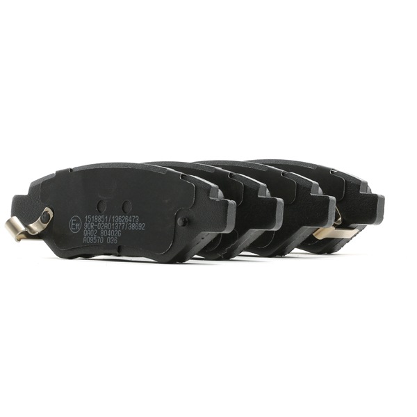 Numéro OEM 2091 6095 - Plaquettes de frein 402B1311 MITSUBISHI, CHEVROLET, CADILLAC, BUICK
