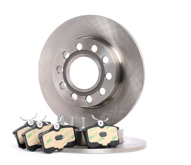 Kit dischi e pastiglie 3405B0244 RIDEX AUDI A4 B7 Avant (8ED) 2.0 TDI 2008 140 CV