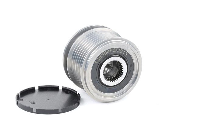 Dynamo poelie 1390F0017 RIDEX MERCEDES-BENZ Sprinter 3.5-T Flatbed Vrachtwagen/Chassis (W906) 316 NGT 1.8 (906.133, 906.135, 906.233) 2008 156 Pk