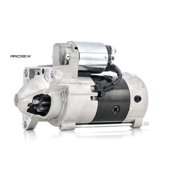 Starter Motor 2S0163 RIDEX RENAULT Master II Bus 2.5 D 1998 80 PS