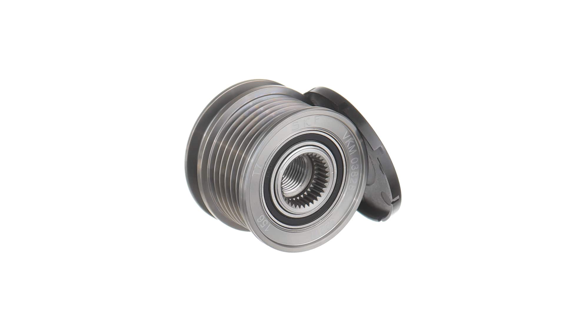 Dynamo poelie VKM 03828 SKF MERCEDES-BENZ Sprinter 3.5-T Flatbed Vrachtwagen/Chassis (W906) 315 CDI 4x4 (906.131, 906.133, 906.135, 906.231, 906.233... 2008 150 Pk