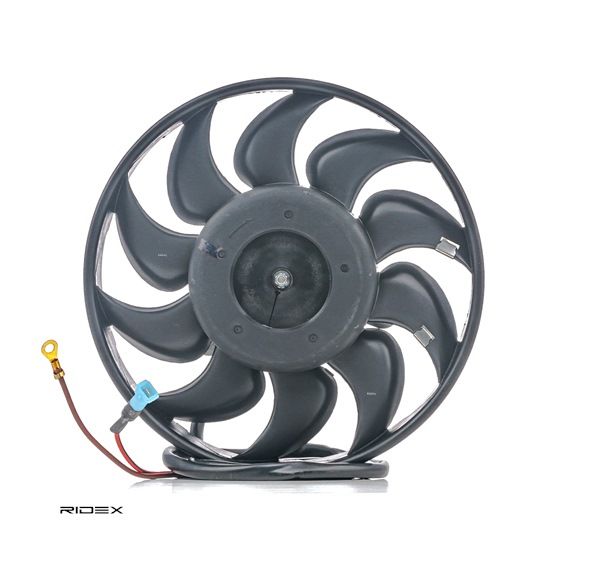 Elektrolüfter 508R0079 RIDEX AUDI A6 C4 Limousine (4A2) 1.9 TDI 1995 90 PS