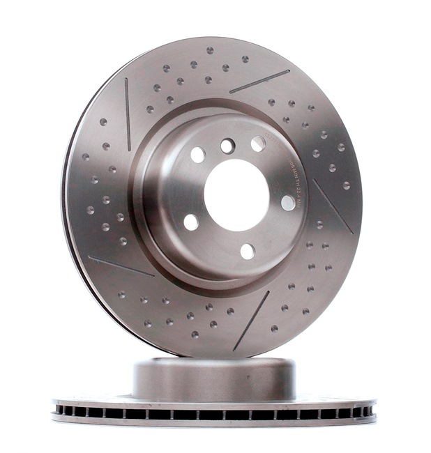 RIDEX 82B1434 brake discs BMW 4 Gran Coupe (F36) 418d 2.0 136hp 2017