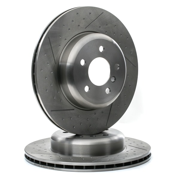 RIDEX 82B1435 brake discs BMW 4 Gran Coupe (F36) 418d 2.0 136hp 2020