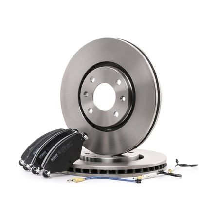 STARK | Juego de discos y pastillas de freno Eje delantero, Tipo disco de frenos: ventilado, con contacto avisador de desgaste SKBK-1090359 CITROËN C5 II Familiar 2008 baratos online