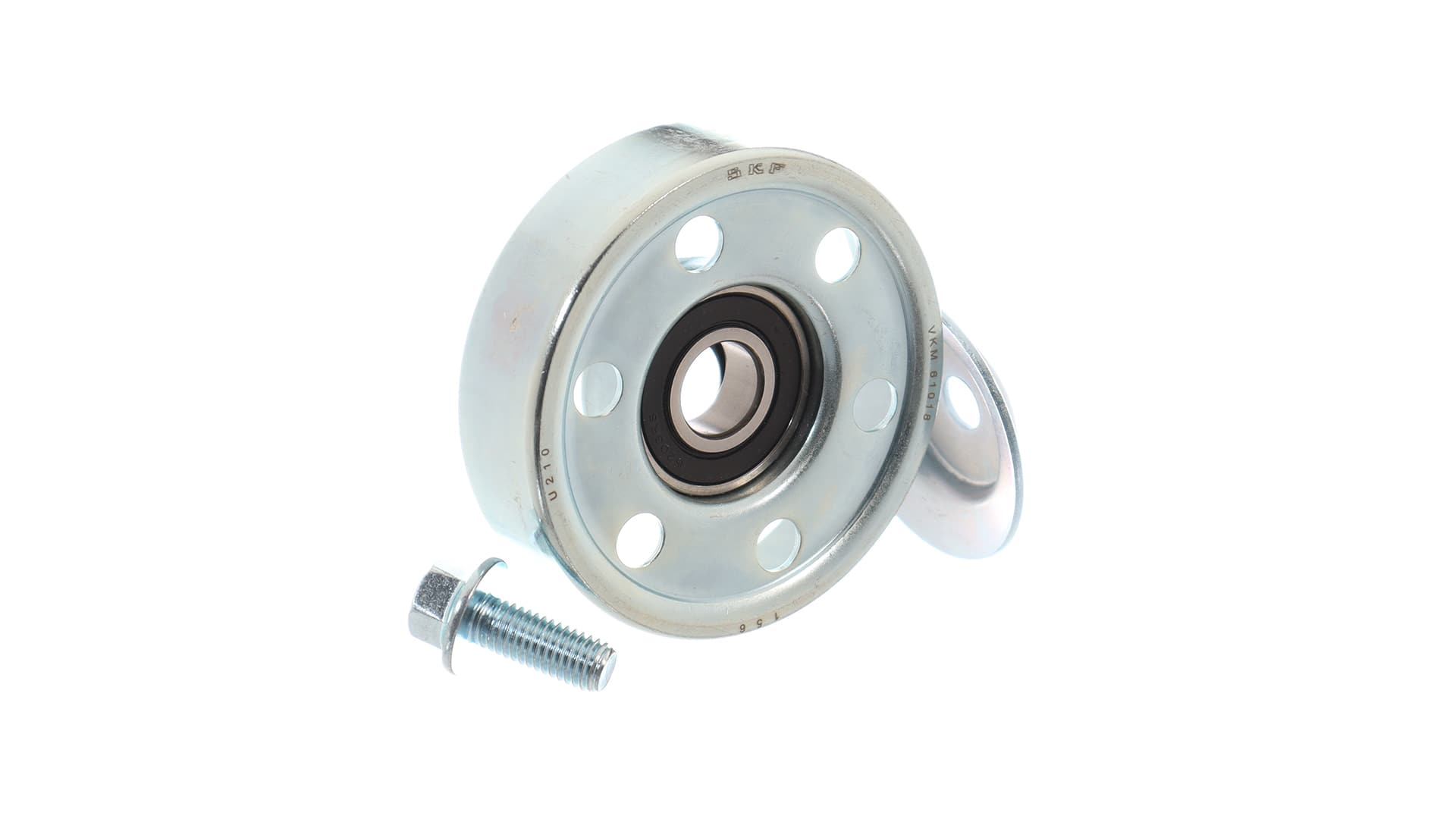 Cinghia Toyota RAV4 2 serie: Galoppino guidacinghia, cinghia Poly-V SKF VKM 61018