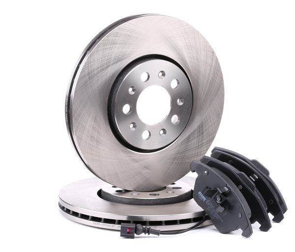 OEM nummer 1J0 615 301 C - Bremseskiver og -klosser SKBK-1090361 VW, BMW, AUDI, FORD, SKODA