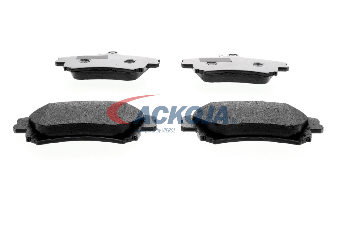 Kit pastiglie freni A37-0025 ACKOJA MITSUBISHI Colt VI (Z30) 1.5 Ralliart R 2012 180 CV