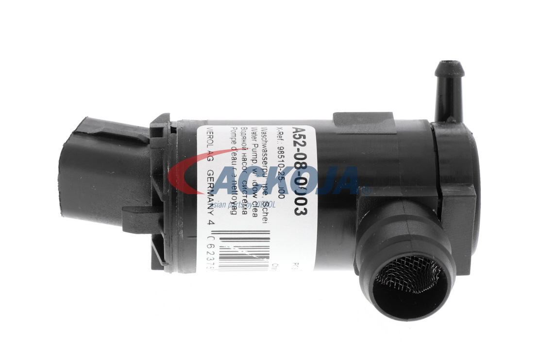 ACKOJA A52-08-0003 pompe de lave-glace HYUNDAI Tucson (JM) 2.0 CRDi Traction intégrale 113CV 2010