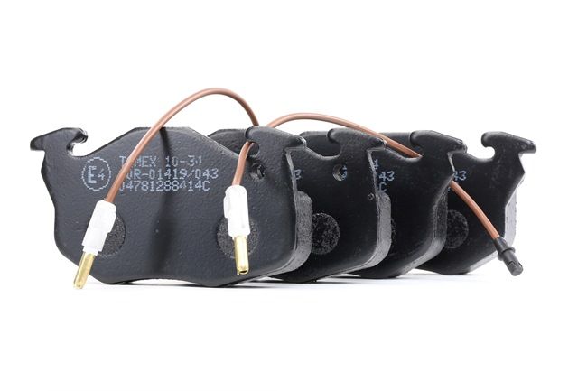 Número OEM 4250 18 - Juego de pastillas de freno TX 10-34 RENAULT, PEUGEOT, CITROËN