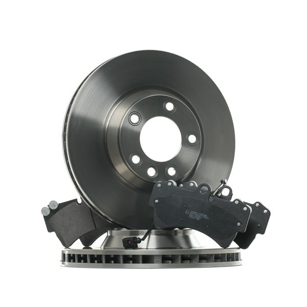 Kit dischi e pastiglie 3405B0301 RIDEX Volkswagen Touareg I (7LA, 7L6, 7L7) 2.5 R5 TDI 2007 163 CV