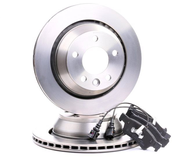 Kit dischi e pastiglie 3405B0305 RIDEX Volkswagen Touareg I (7LA, 7L6, 7L7) 2.5 R5 TDI 2004 163 CV